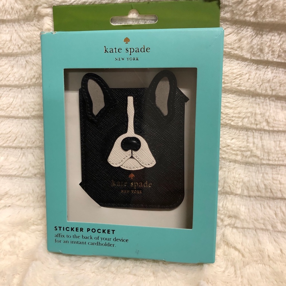 ♠️ Kate Spade Frenchie Sticker Pocket